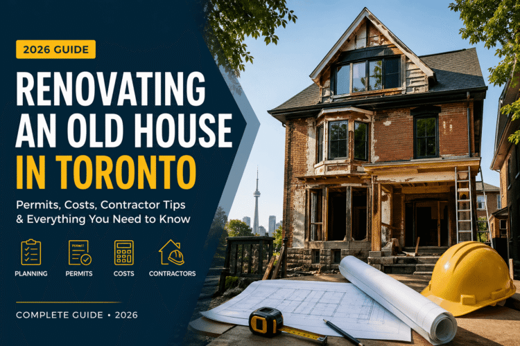A Complete Guide to Renovating an Old House in Toronto (2026)