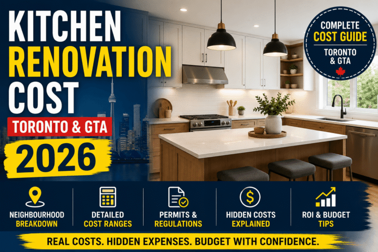 Kitchen Renovation Cost in Toronto 2026: Scarborough & GTA Neighbourhood Breakdown