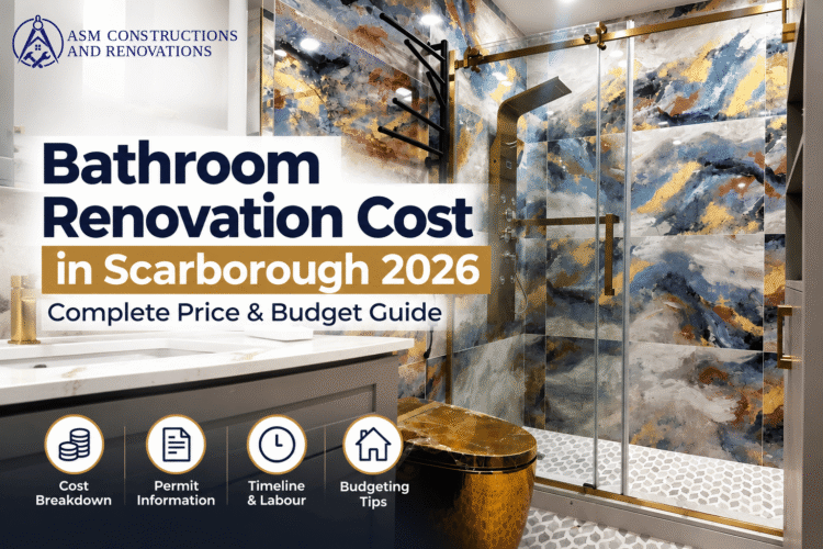 Bathroom Renovation in Scarborough 2026: Complete Cost and Price Guide